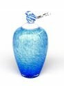 Blue Bird Crystal Urn